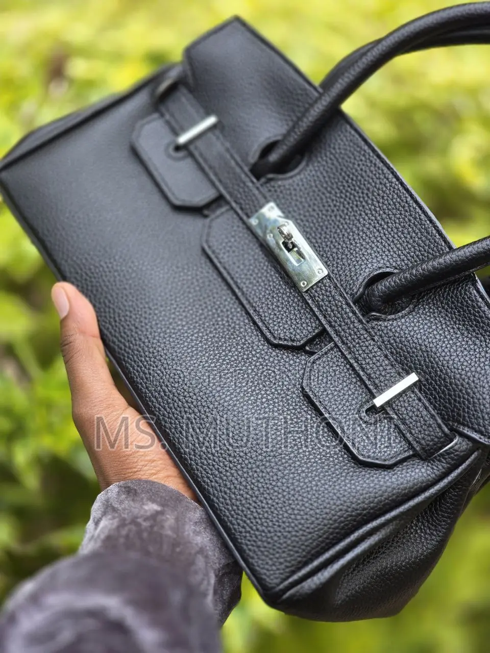 Hermes Black Clemency Bag   