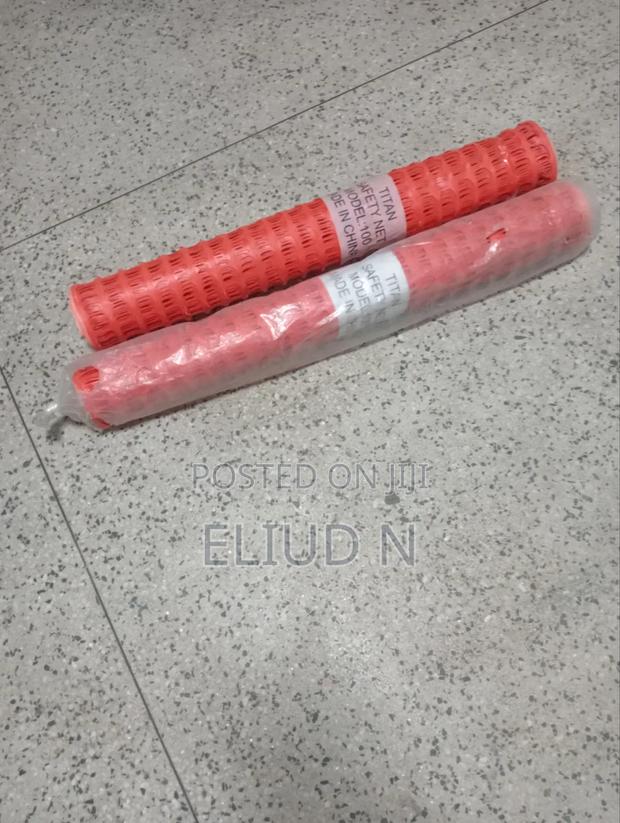 Orange Safety Barrier Net