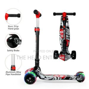 Foldable Scooter for Kids**With Light and Music - main view