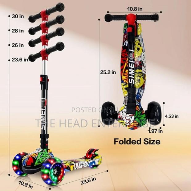Kids Scooter With**Adjustable Heights - main view