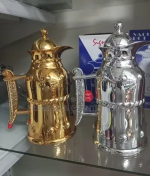 1.0l Gold and Silver Flask