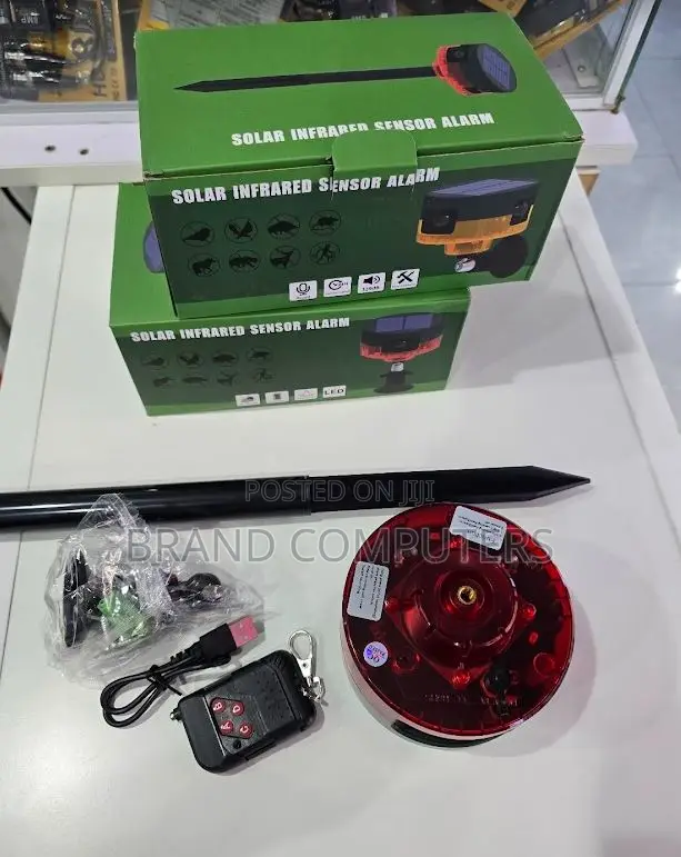 360 Degree Solar Powered Motion Sensor Alarm