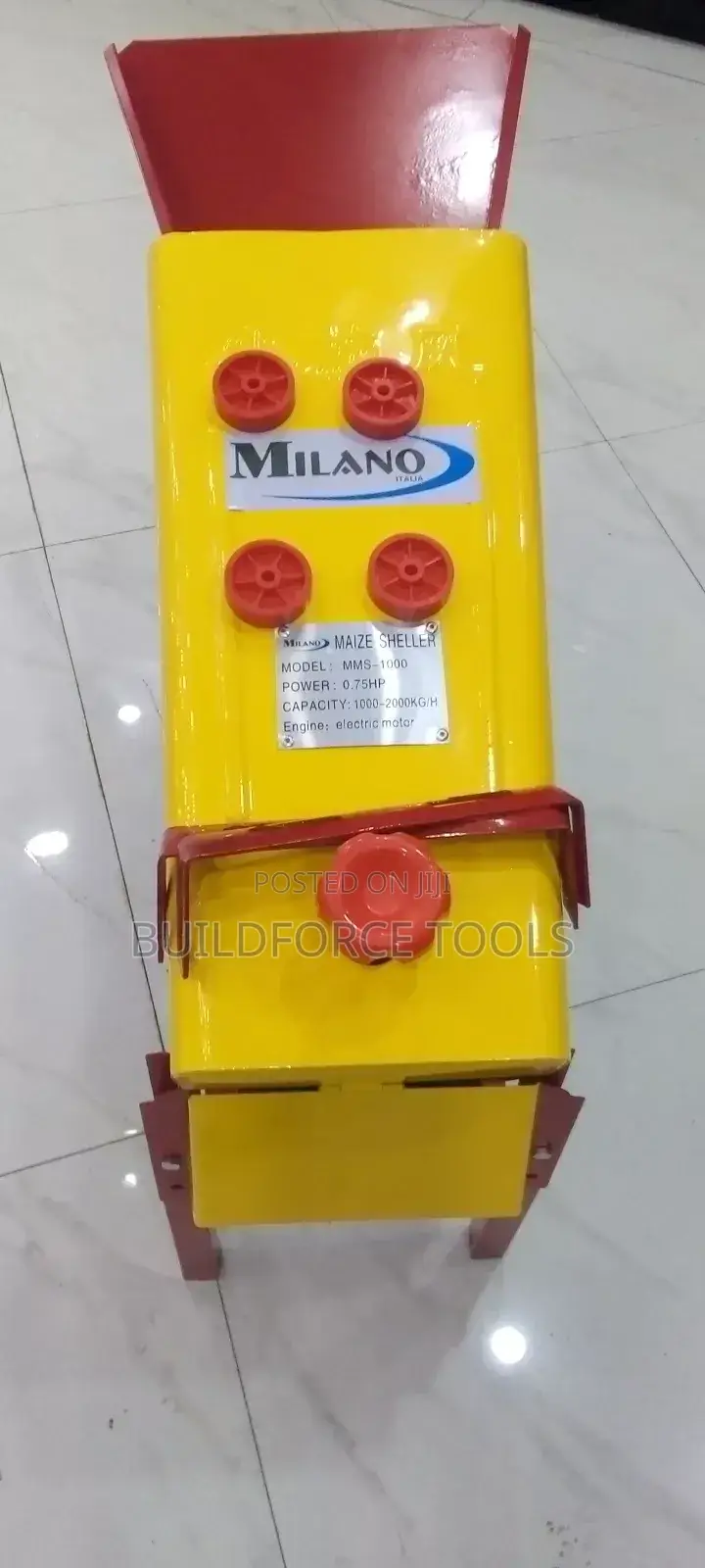 0.75hp Milano Electric Motar Maize Sheller