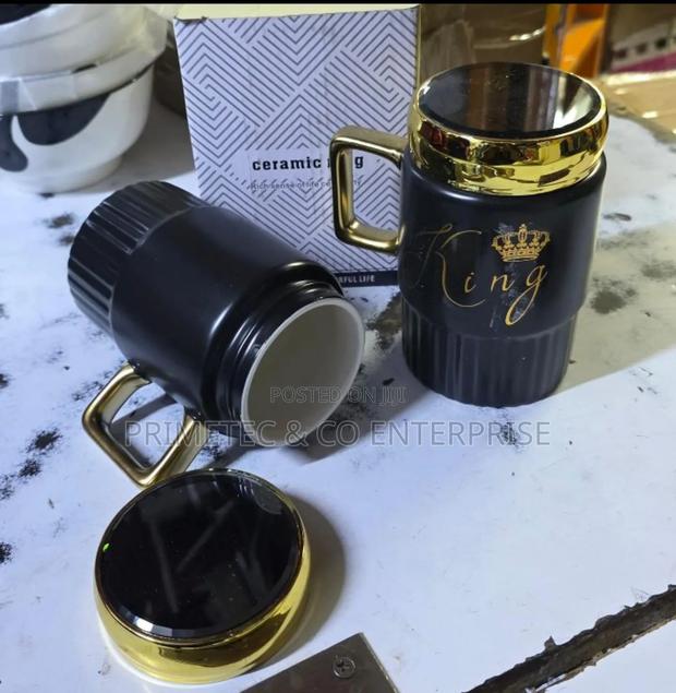King Ceramic Gift Mug 500ml
With Airtight Lid
