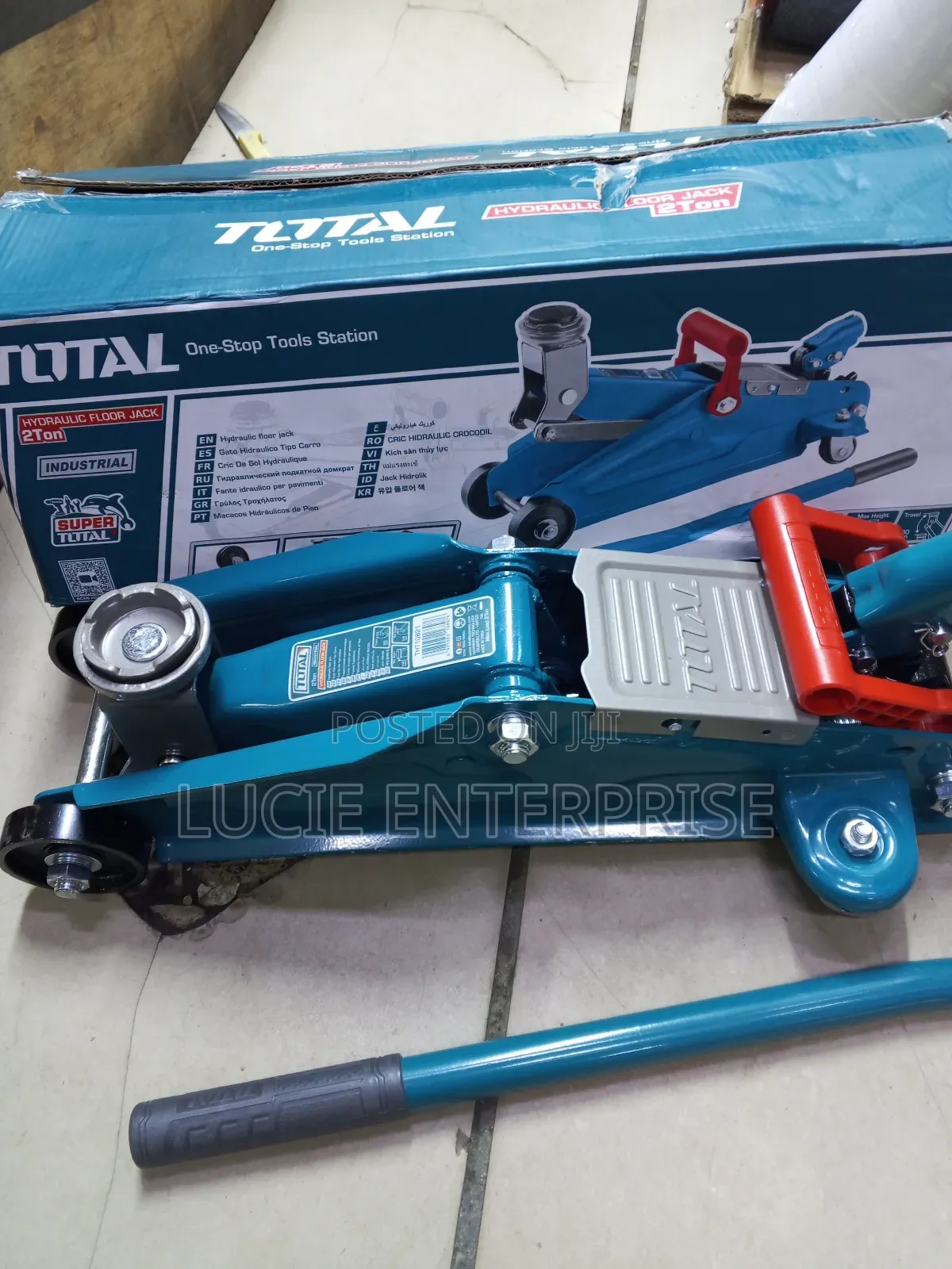Total Hydraulic Floor Jack 2ton/ Commercial Jack