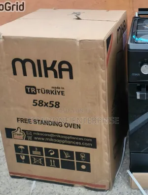 Mika 58×58cm 3g+1e Marble Gas Cooker Electric Oven
