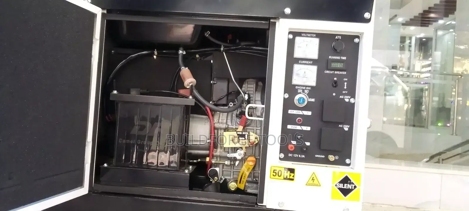 Maybach 3 Phase 15kva Super Silent Generator