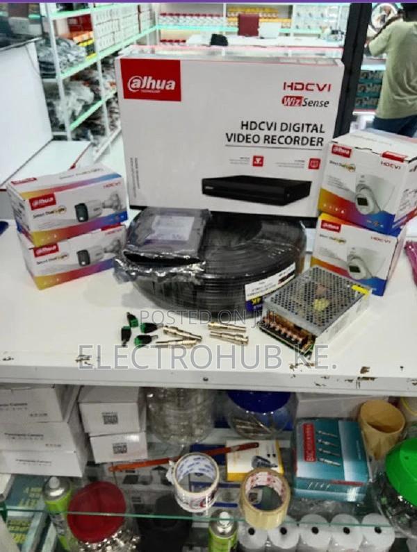 Dahua Colorvu 4 CCTV Cameras Full Kits Package