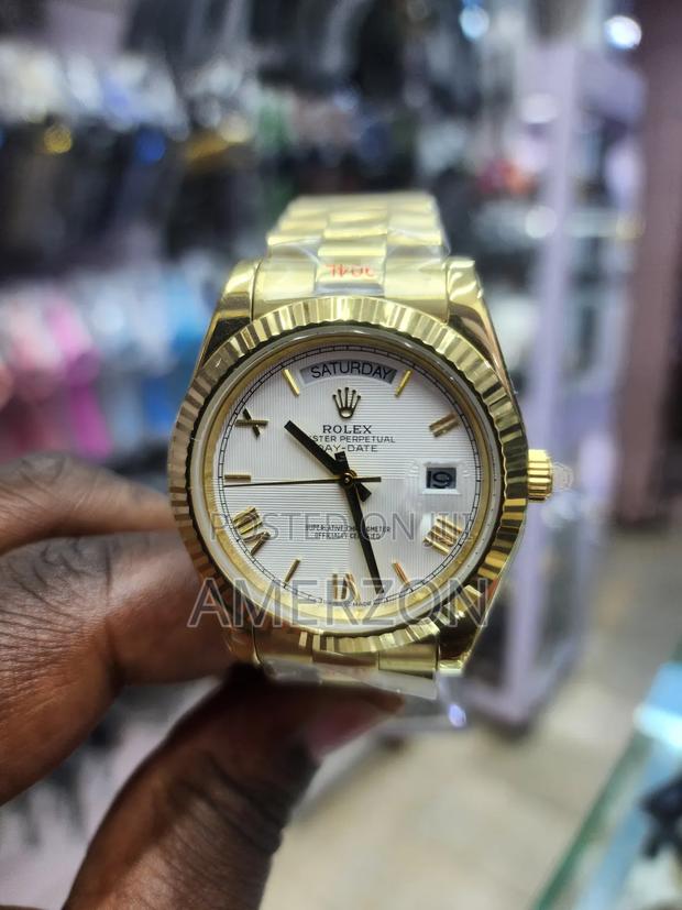 Rolex Watch for Mens Automatic With Day Date