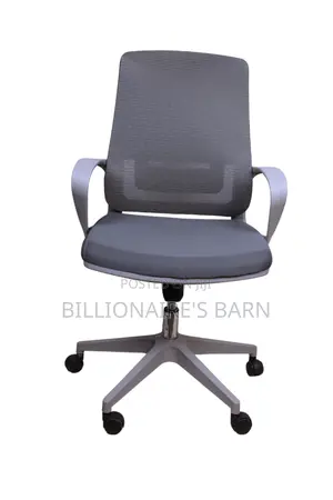 Office High Back Gray Mesh Chair