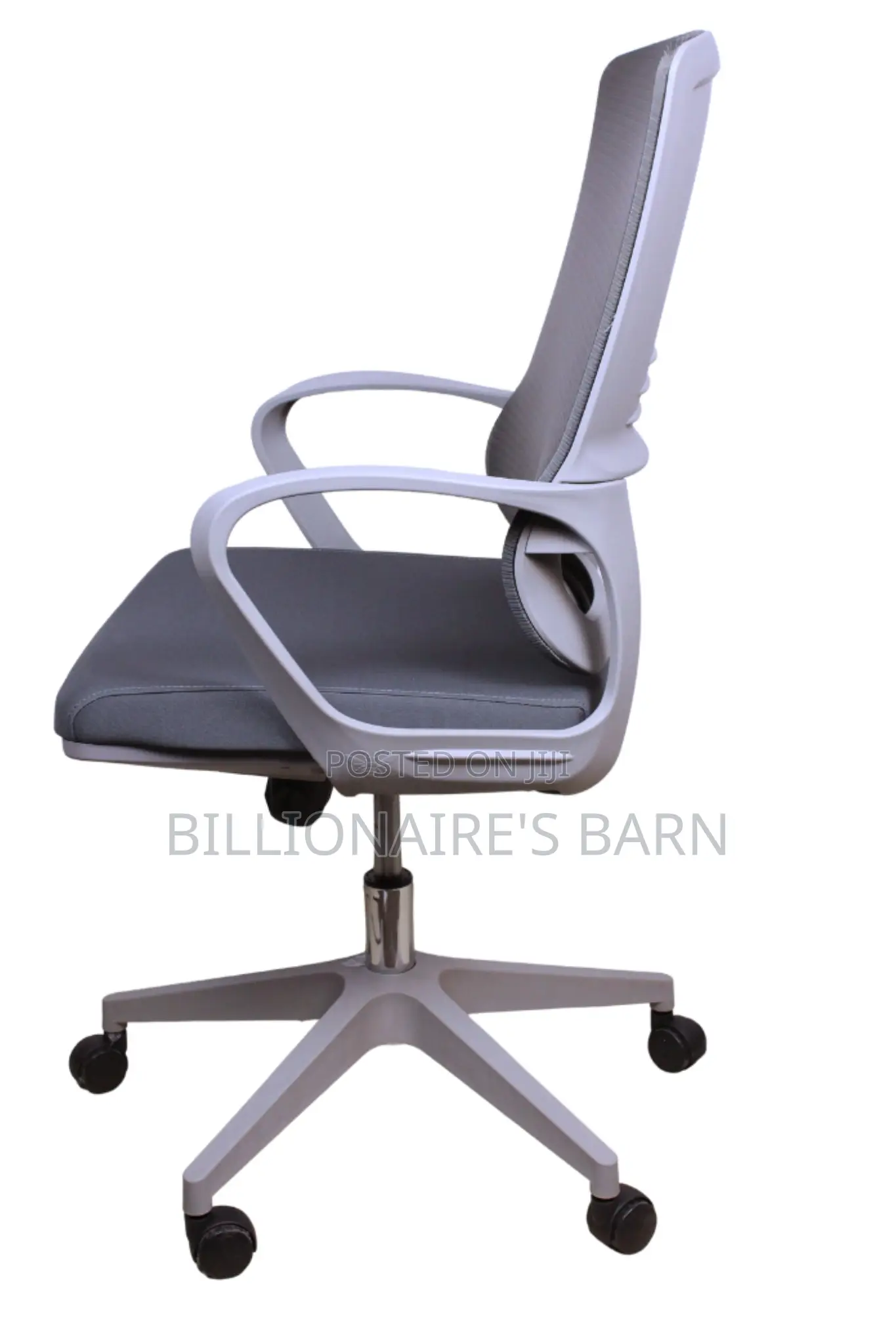Office High Back Gray Mesh Chair