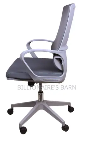 Office High Back Gray Mesh Chair