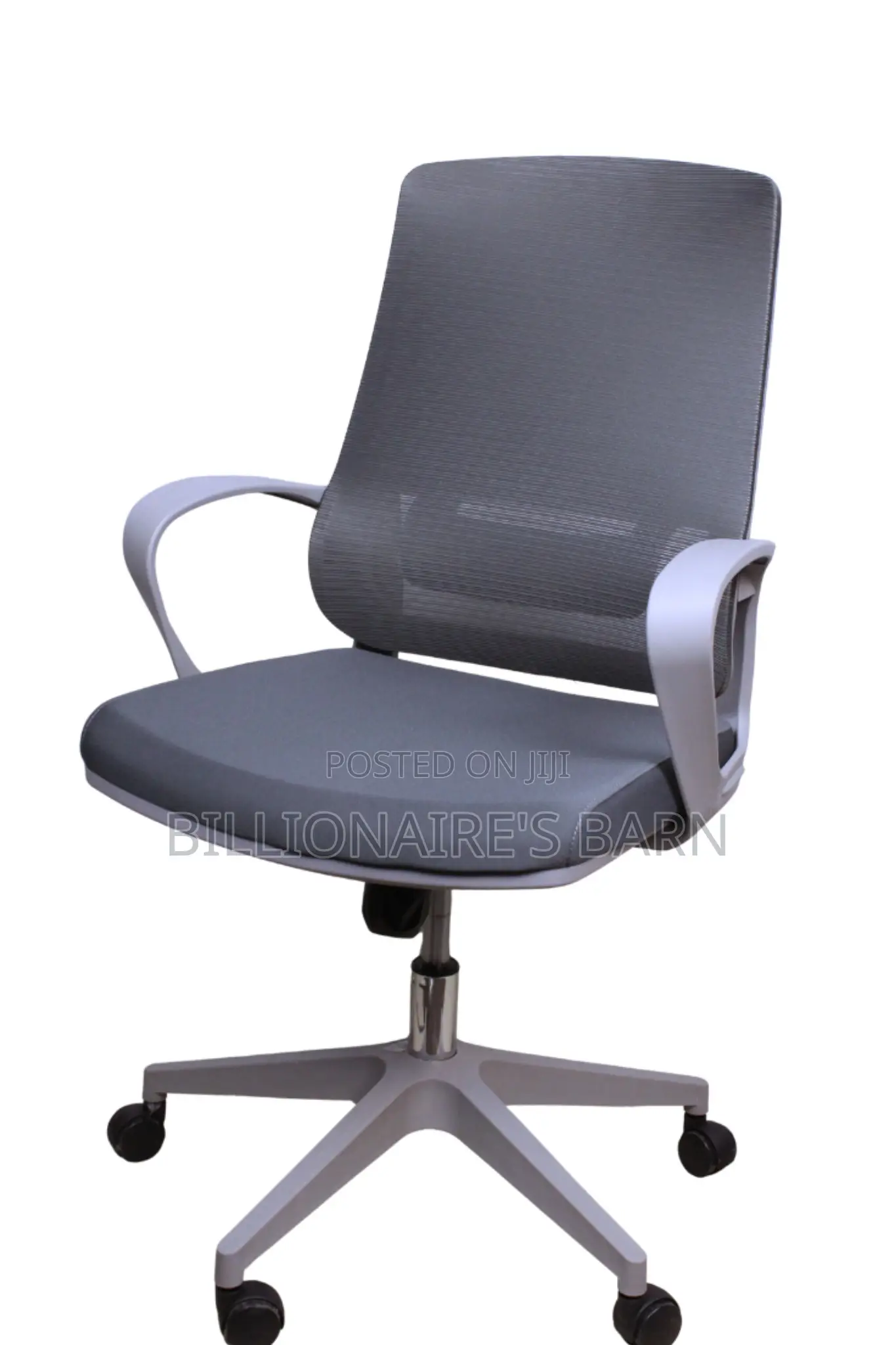 Office High Back Gray Mesh Chair