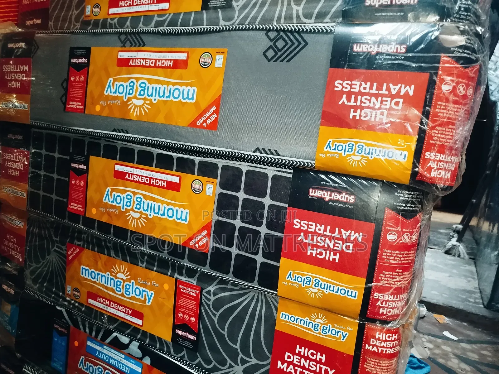 Nayo Nayo! 4by6 8inch Thick Hd Mattresses + Free Delivery.