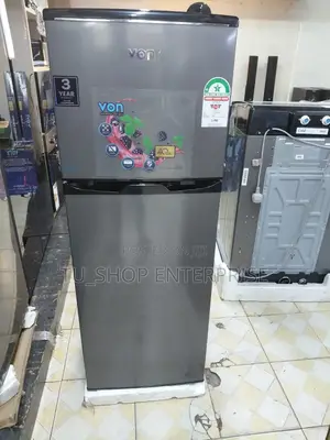 Von 136 Litres Double Door Fridge
