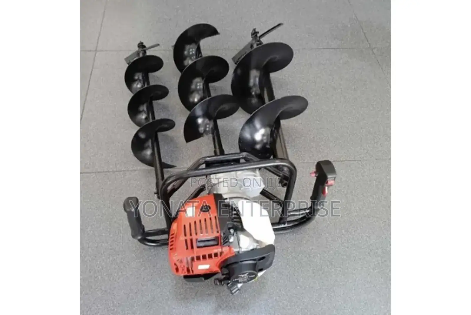 Heavy Duty 3 Blades Earth Auger 4 Stroke