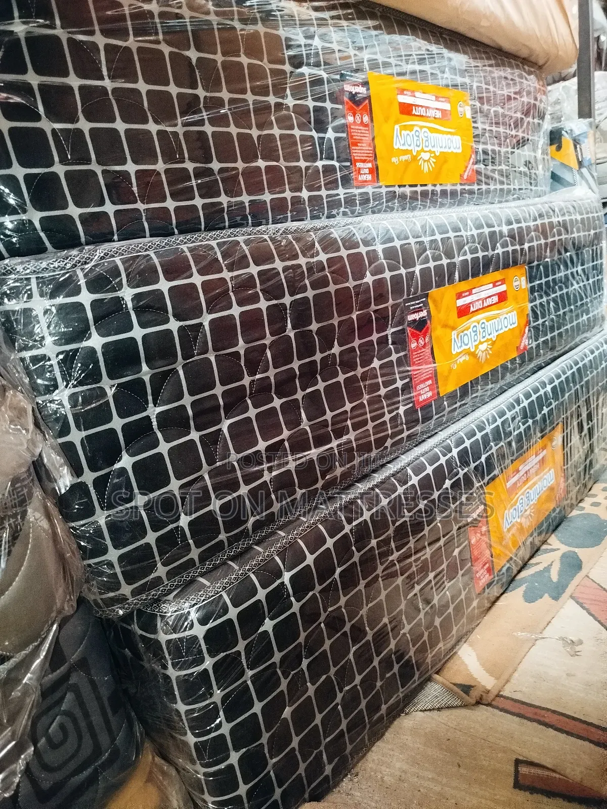 Haiyah! 5by6 16inches Thick Quilted Mattresses + Delivery.