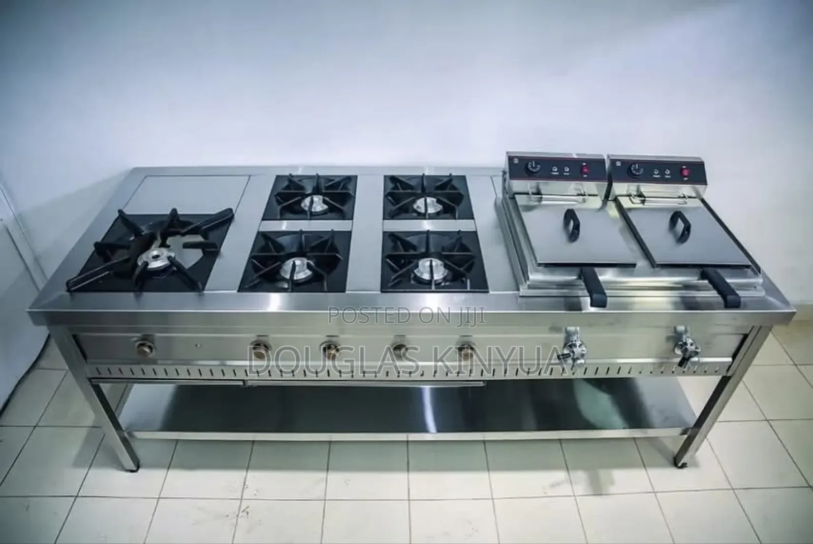 Stainlesssteelcommercialcombinedcookingunit (2units)