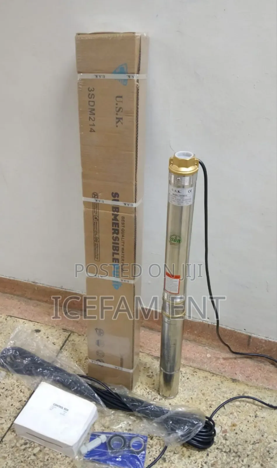 U.S.K Submersible Water Pump/0.5hp Water Pump