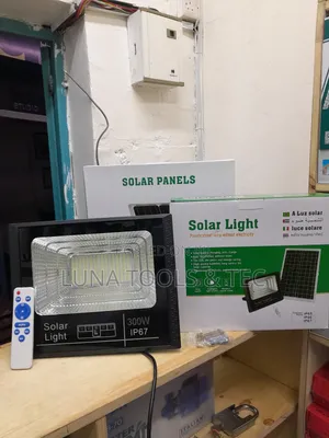300w Solar Light With Panel and Remote