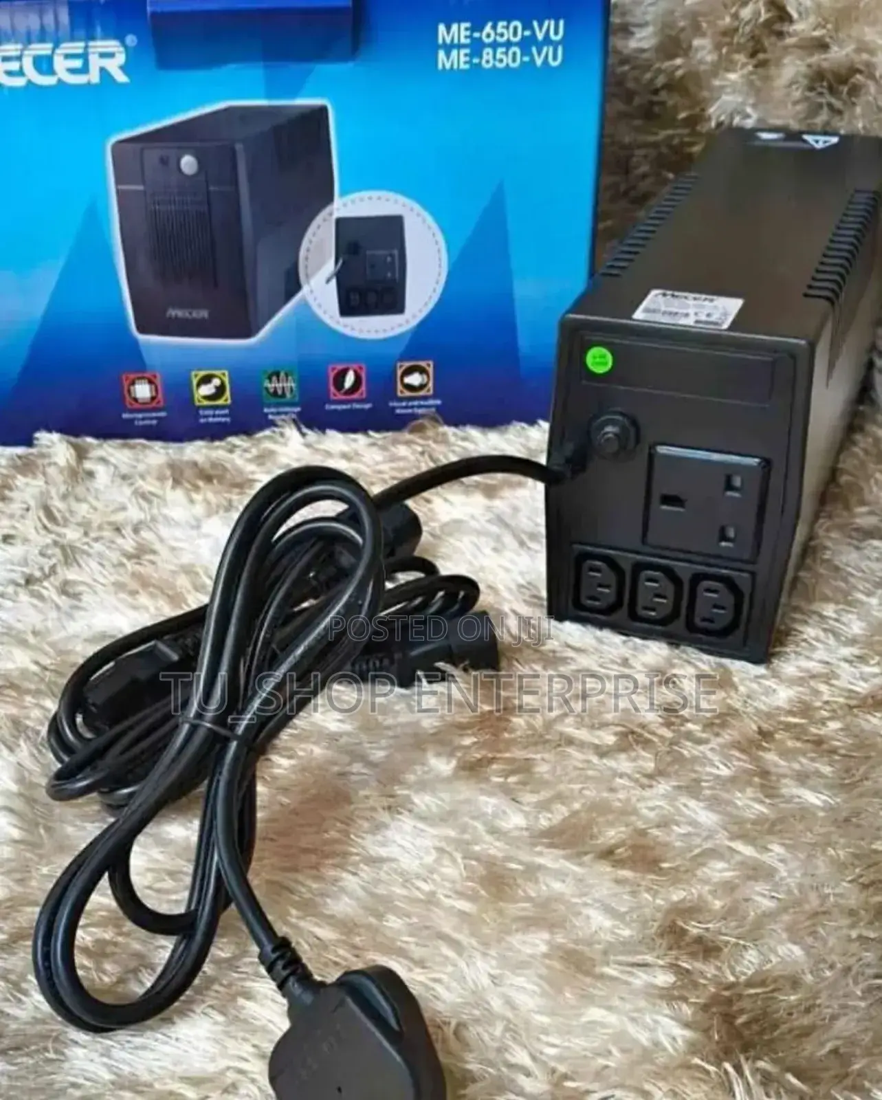 Mecer 650va Line Interactive Ups(Me650-Vu)