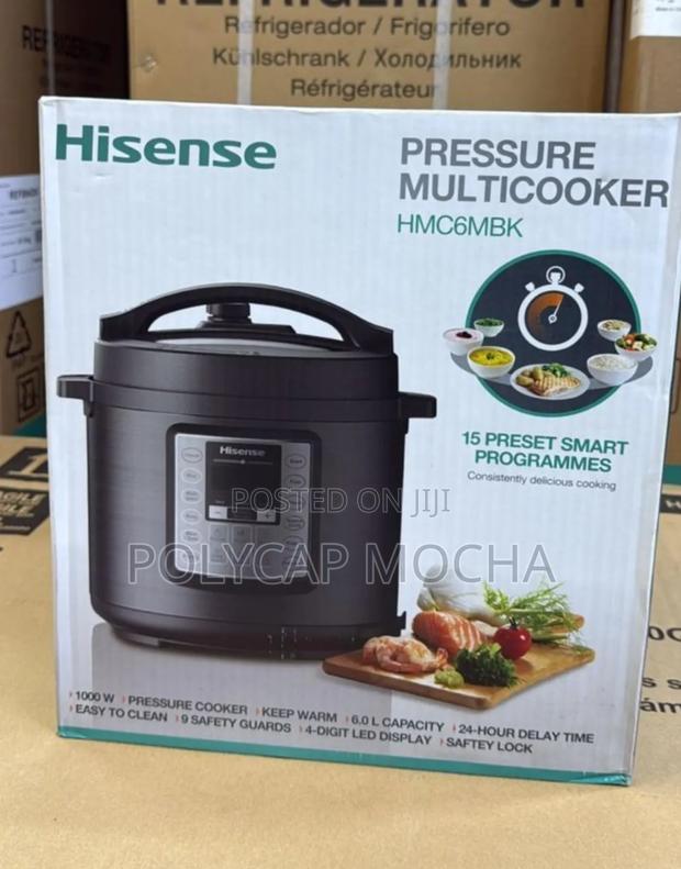 Hisense 6l Pressure Multcooker - main view