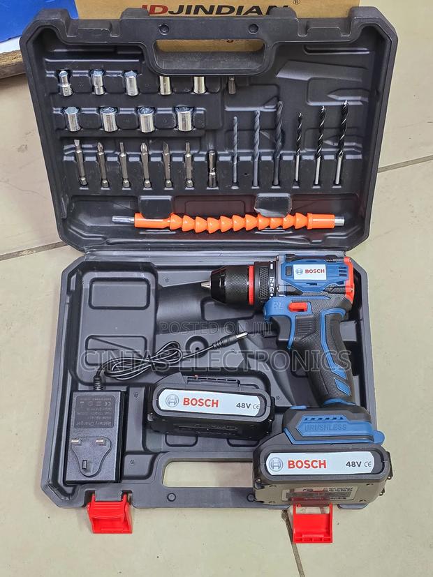 Bosch Brushless Cordless Drillset 48v - thumbnail 2