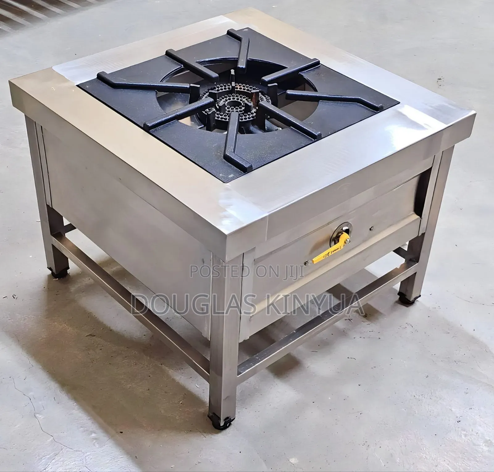 1commercial Stainless Steel Gas Cooker, (Single Burner).
