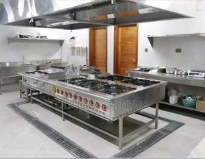 4 Units Ss Commercial Combined Cooking Unit/Cooking Range - thumbnail 2