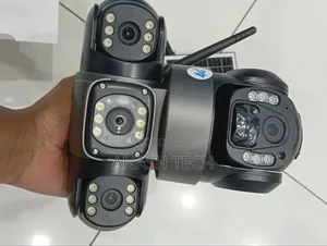 Utra Clear 4g Solar Simcard V380 Triple Lens Camera