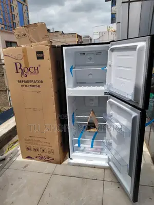 Roch 197litres Doubledoor No Frost(Rfr-250dt-B)
