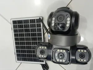Solar Intelligence 4g (Simcard) V380 Triple Lens Camera