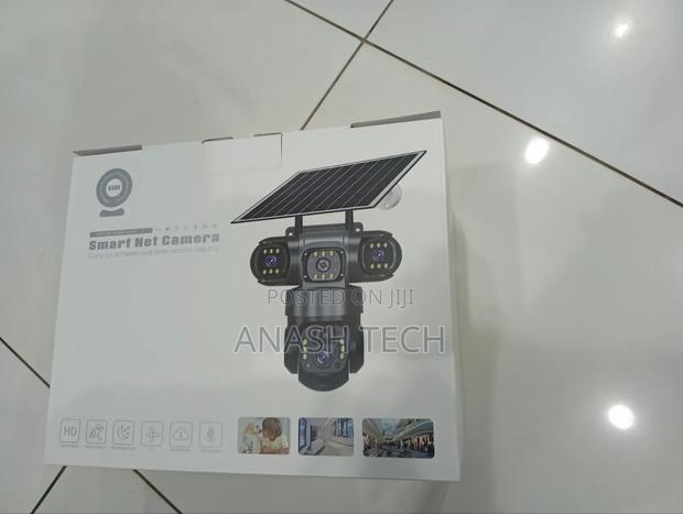 Solar Camera Triple Lens 4g Solar V380 Tripple Lens