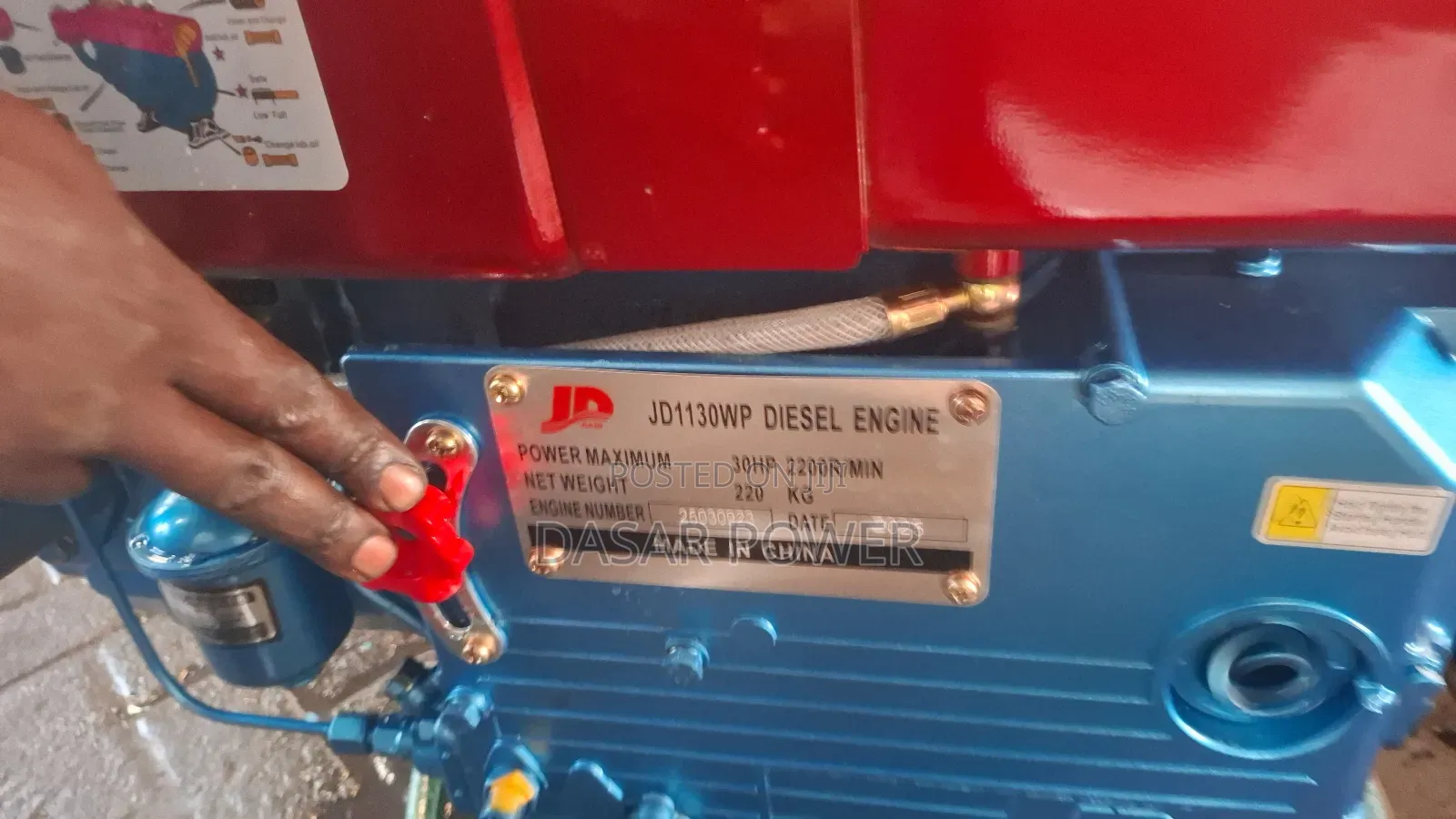 30hp Diesel Water-Cooled Engine