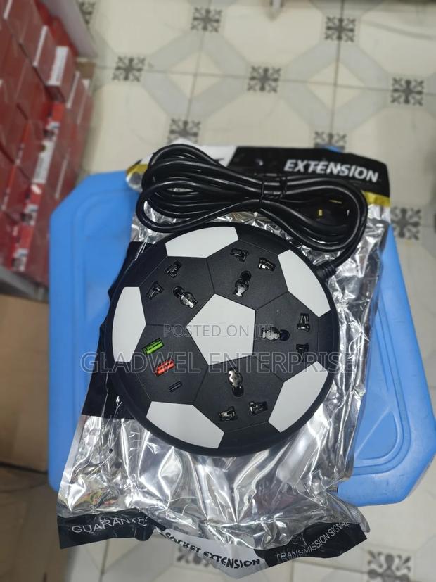 Electric Extention With A Foot Ball Design - main view