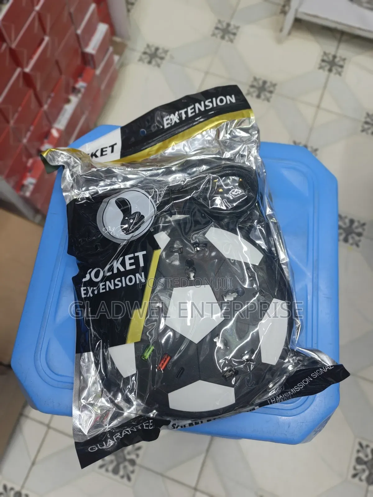 Electric Extention With A Foot Ball Design