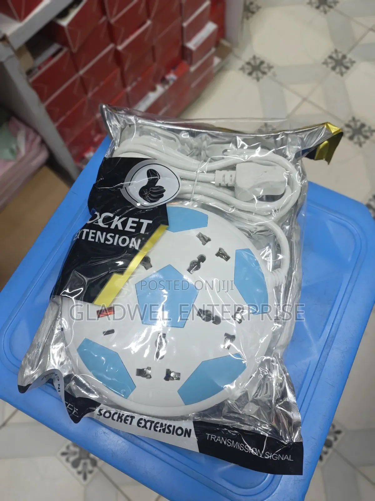 Socket Extention With A Football Design