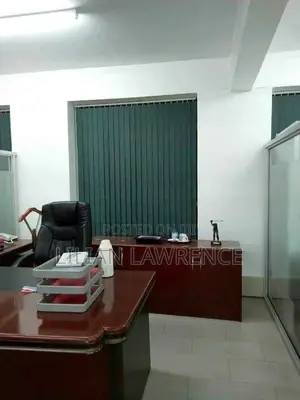Dark Green Vertical Office Blinds