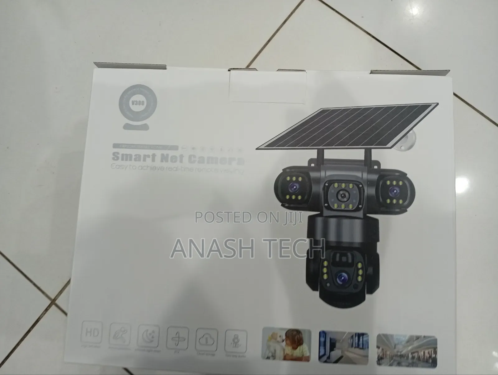 Surveillance Camera 3 Lenses PTZ 4g Simcard Solar Camera