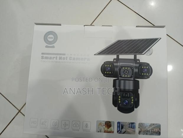 Surveillance Camera 3 Lenses PTZ 4g Simcard Solar Camera - thumbnail 2
