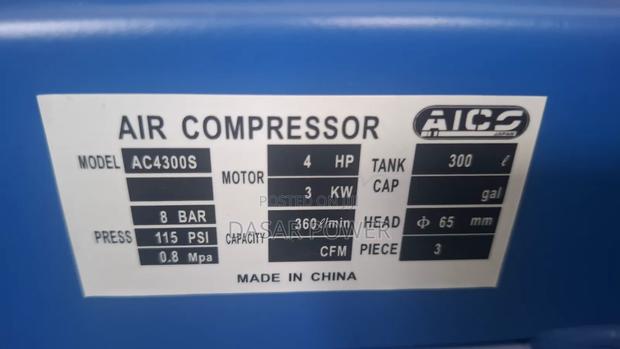300 Litres Air Compressor Single Phase. - thumbnail 4