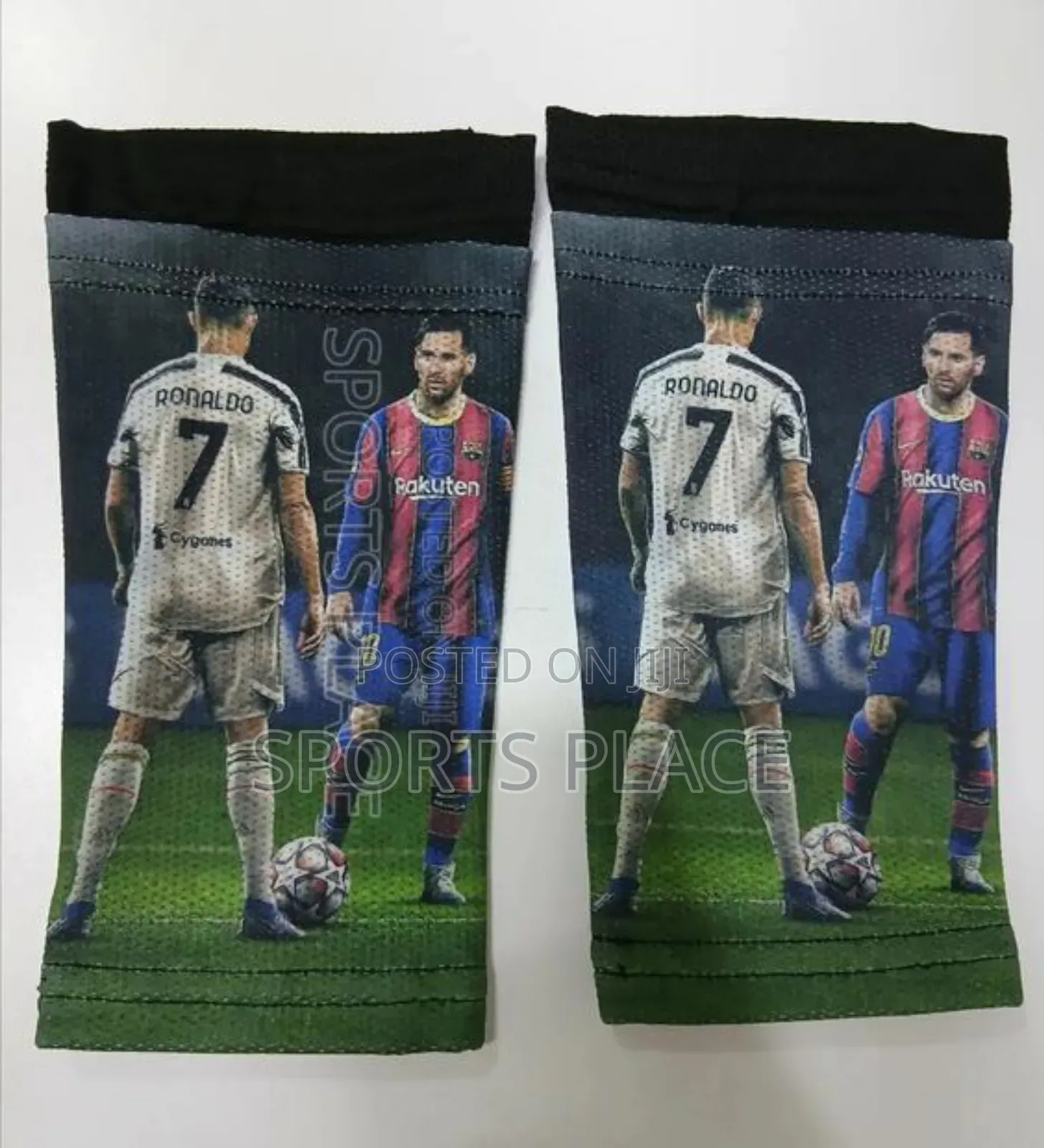 Christiano Ronaldo vs Messi Shin Pad Holders