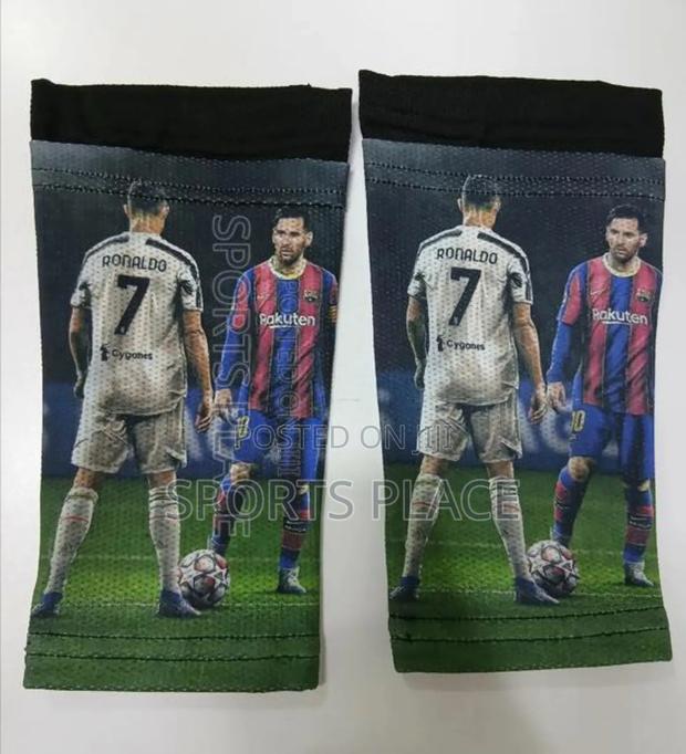 Christiano Ronaldo vs Messi Shin Pad Holders