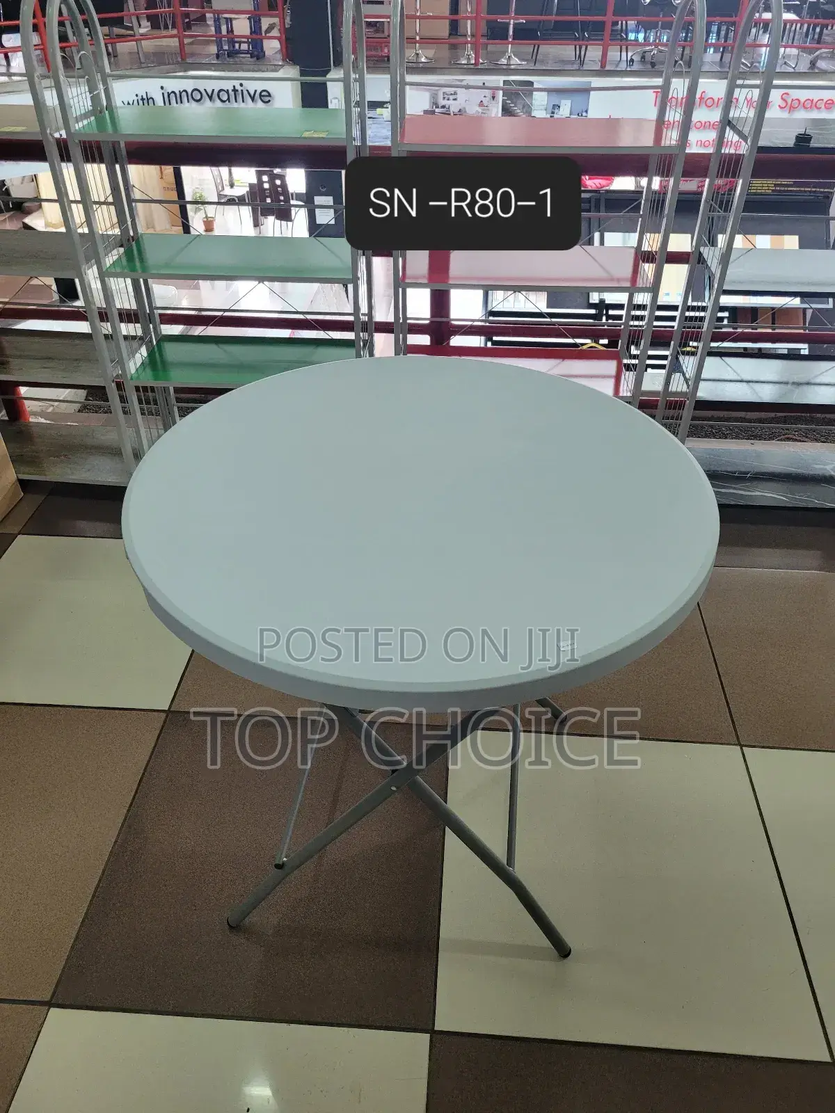 Plastic Round Folding Table