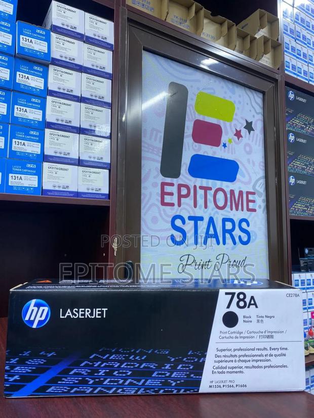 Hp Laserjet Pro P1566 Toner Hp78a(Ce278a) Yield Above 2,100 Pages