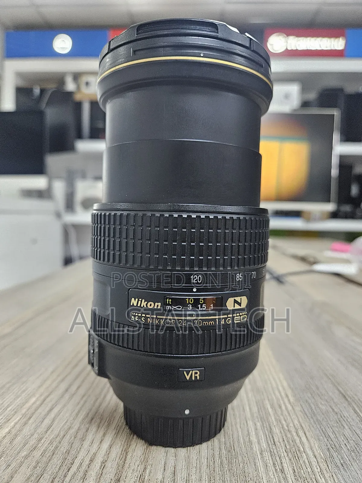 Nikon Af-S Nikkor 24-120mm F/4g Ed Vr Lens