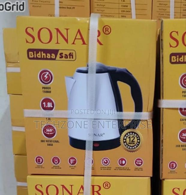 Kettle - Sonar 1.8 Litres Stainless Steel Electric Kettle
