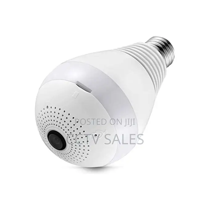 V380 Panaromic Bulb Hidden Spy Camera
