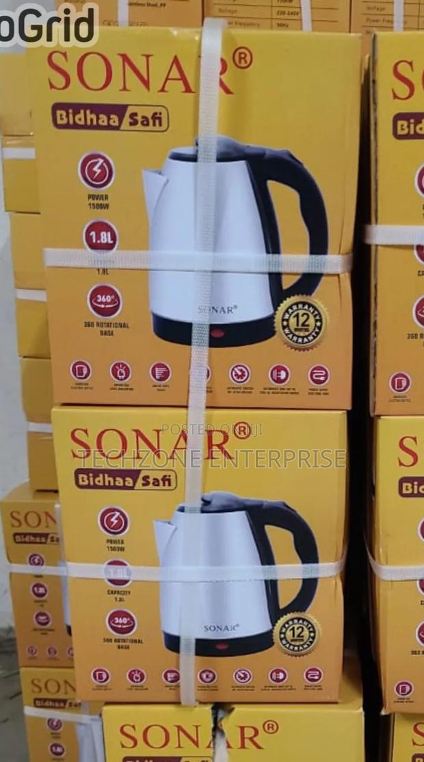Sonar 1.8l Electric Kettle With Automatic Shut Off
