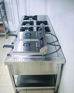 Commercial Combined Cooking Unit/Cooking Range (2units) - main view